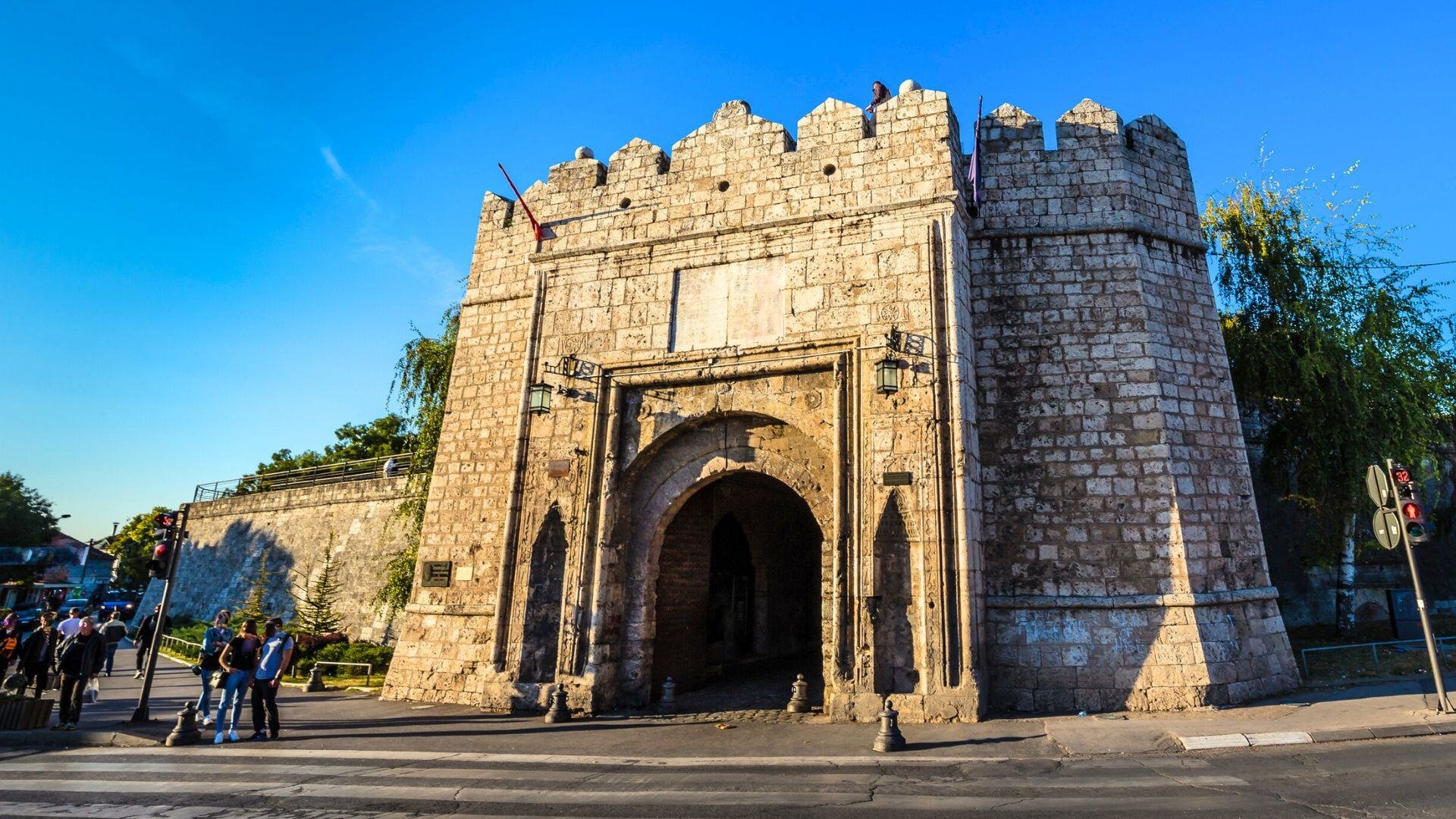 Front entrance of Nis fortress