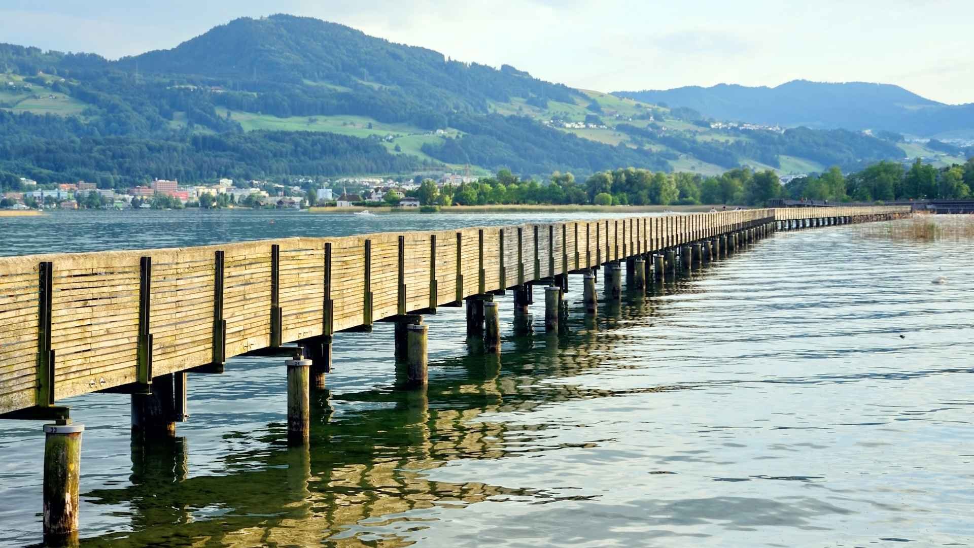 Holzbrücke Rapperswil-Hurden Pfaffikon